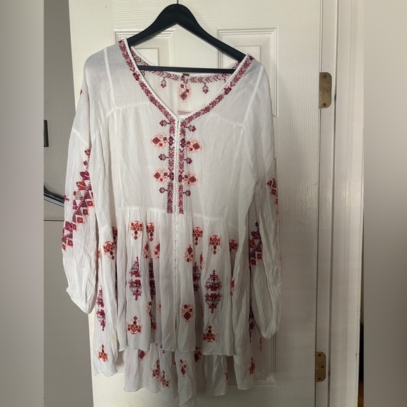 Free People Embroidered Top - Picture 4 of 6